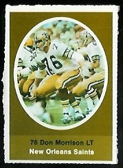 1972 Sunoco Stamps      386     Don Morrison